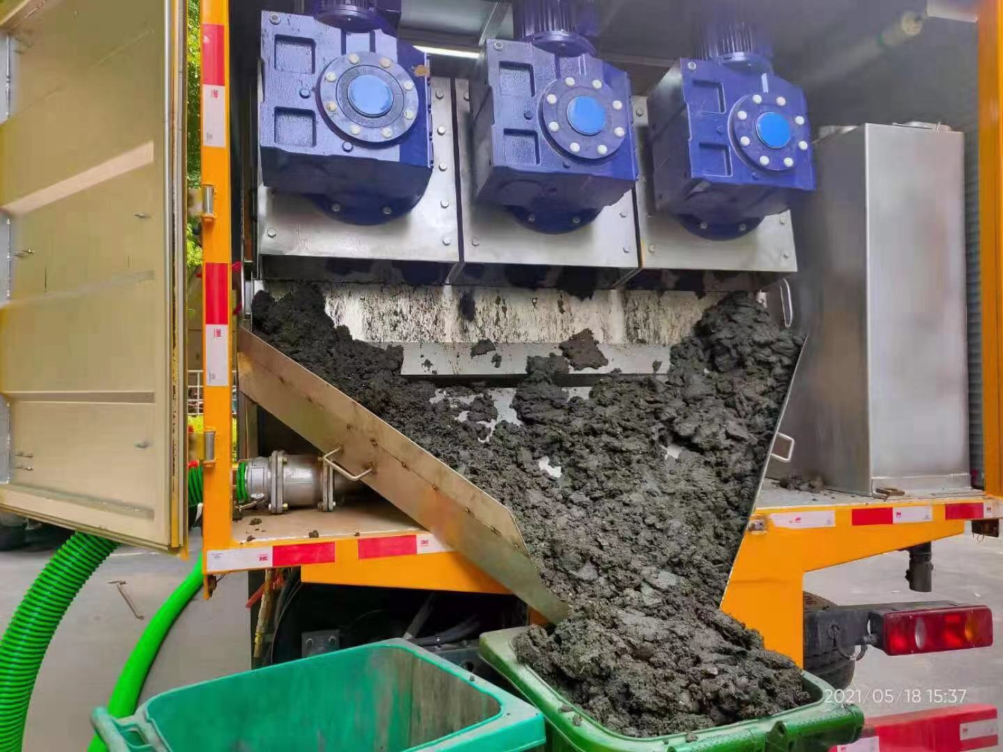 崇仁化粪池清掏城市维护站-泥浆净化干湿分离处理